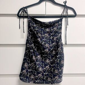 Intimately free people silk floral cami size small
